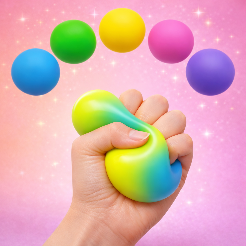 Colour Changing Cream Foam Stress Ball
